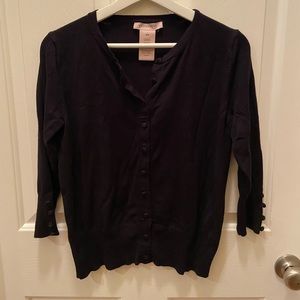 NWOT Black Cardigan